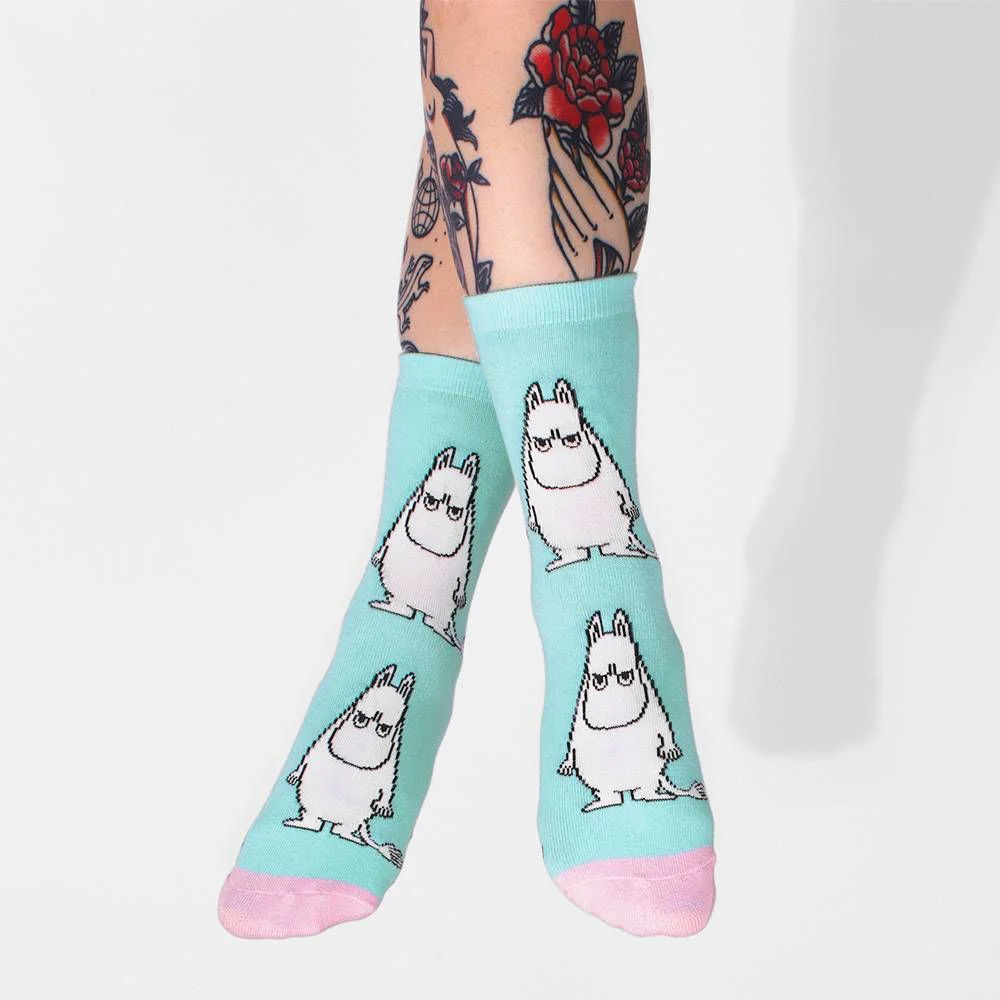 Nordic Buddies Socken Ladies Moomin mint