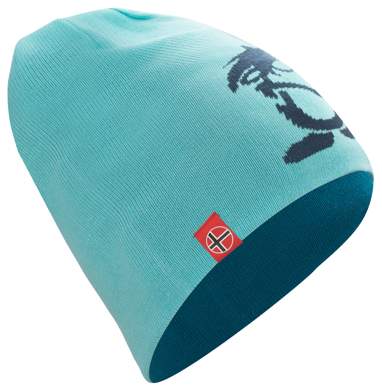 Trollkids Troll Beanie Long arctic blue