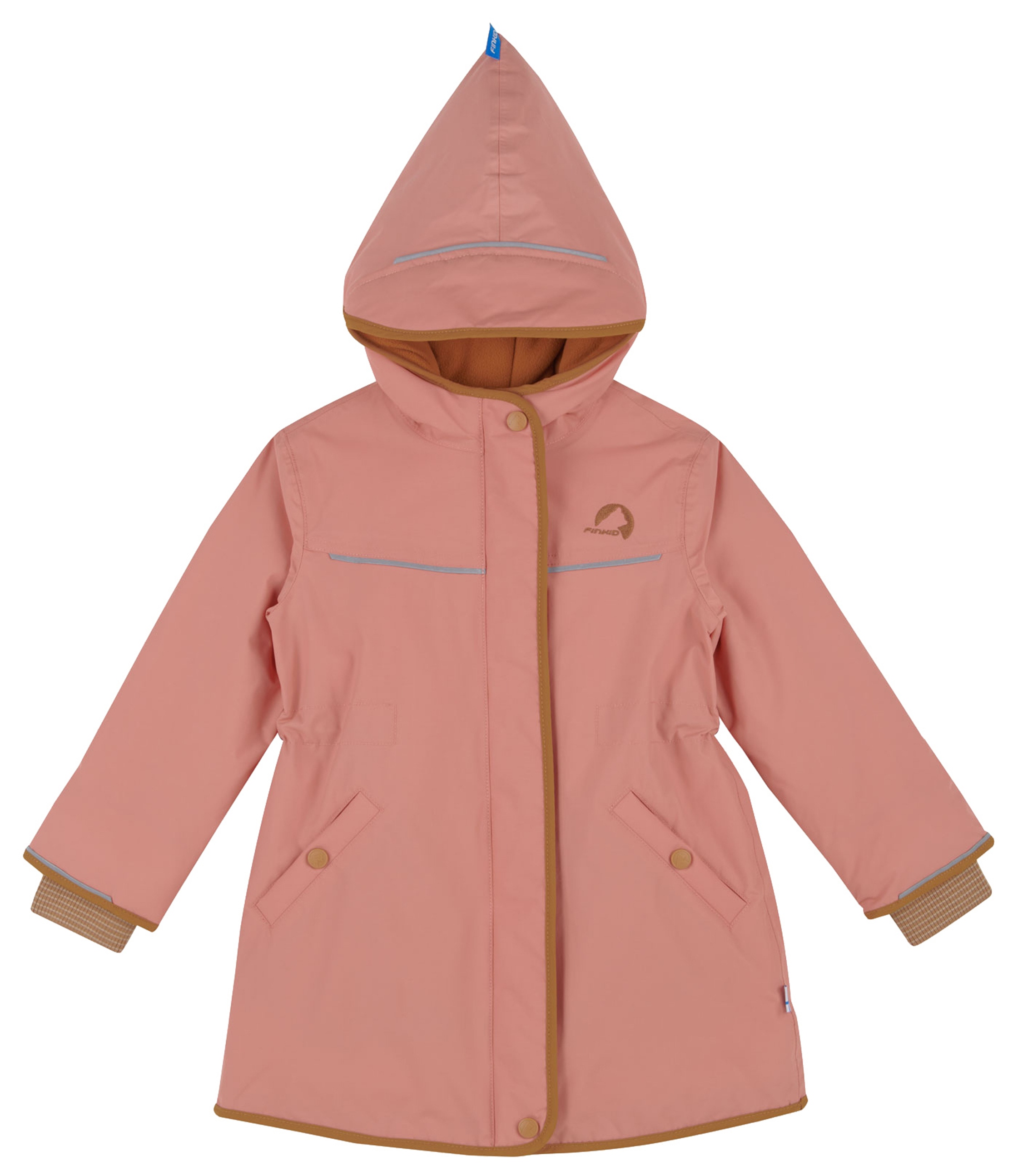 Finkid Winterjacke Milla terra cotta/almond