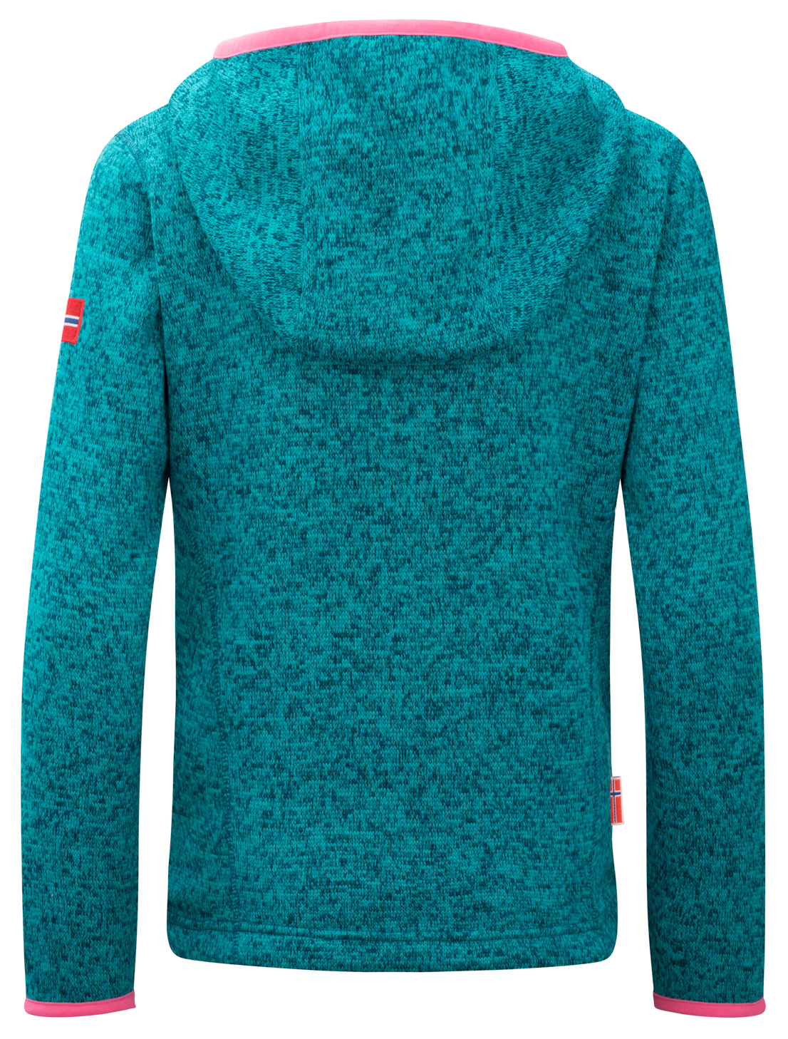 Trollkids Girls Fleecejacke Jondalen XT dark turquoise/light magenta