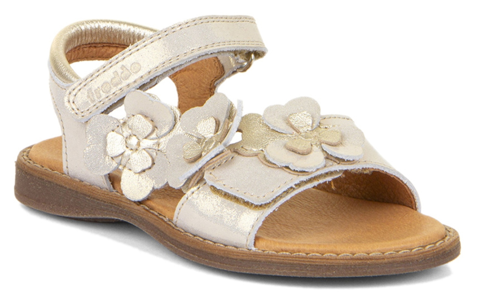 Froddo Girl Sandalen Lore Flos Gold Shine