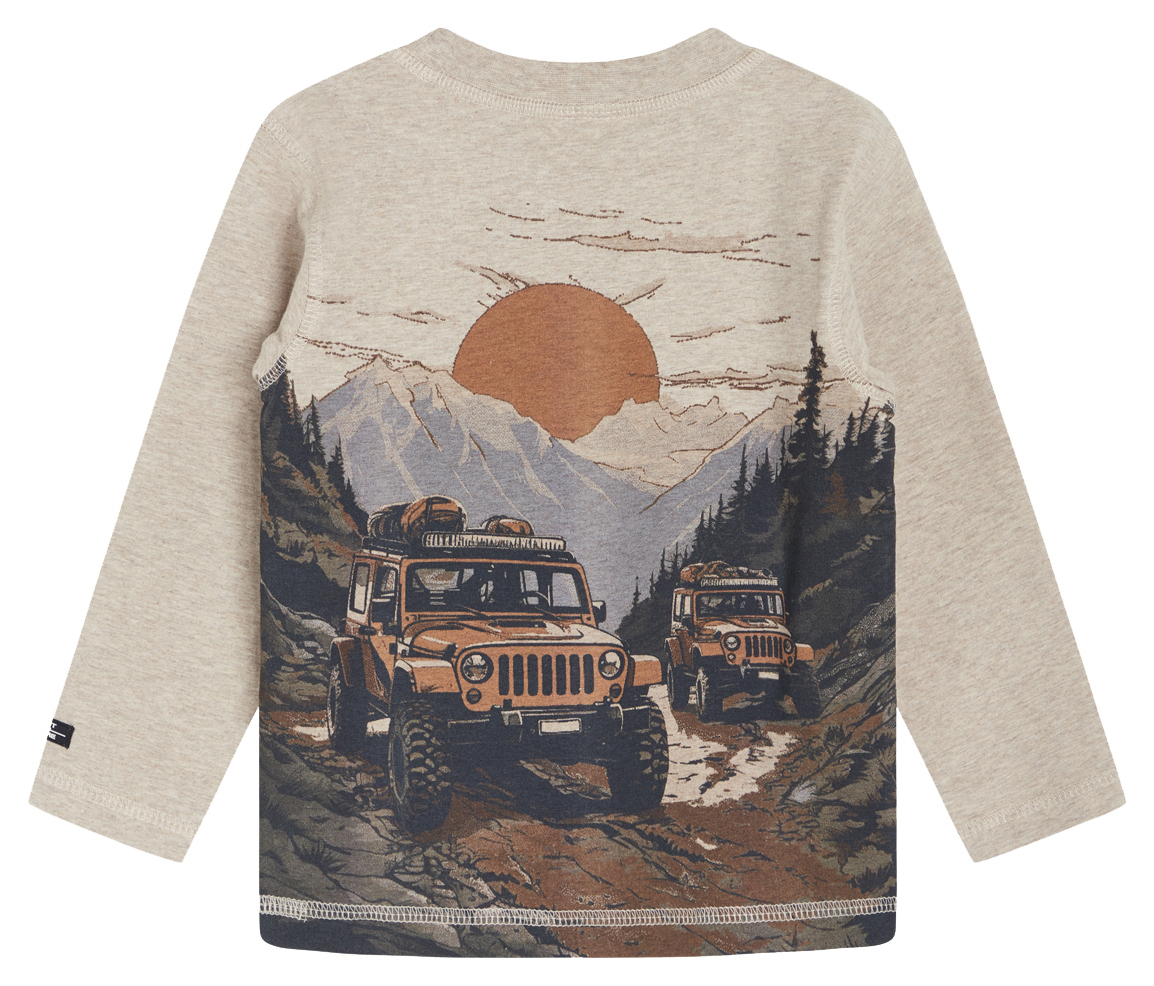 Hust & Claire Langarmshirt Offroad Navy