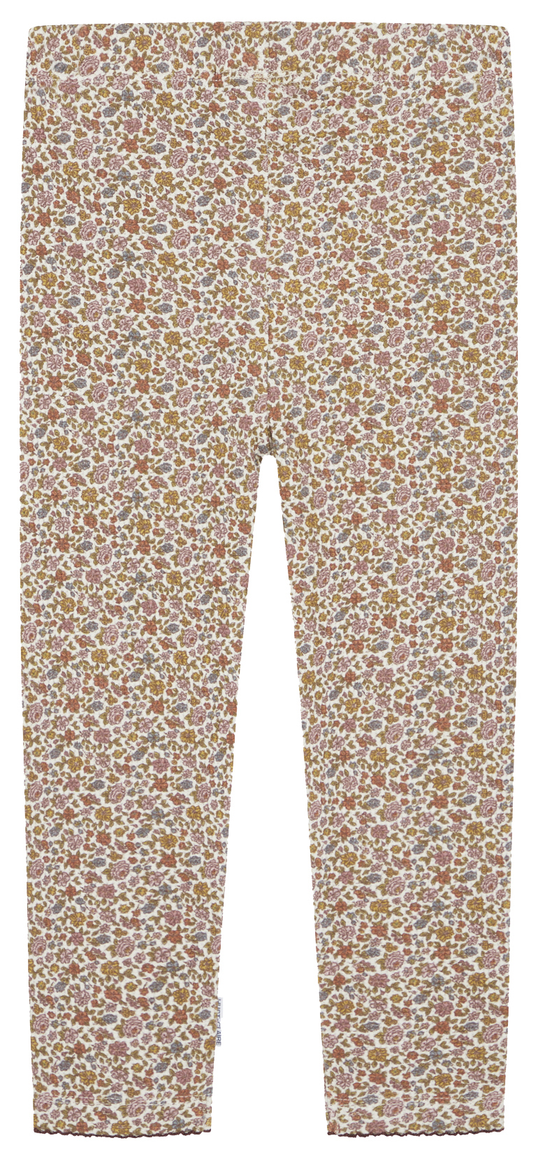 Hust & Claire Girl Leggings Roses Oat Milk