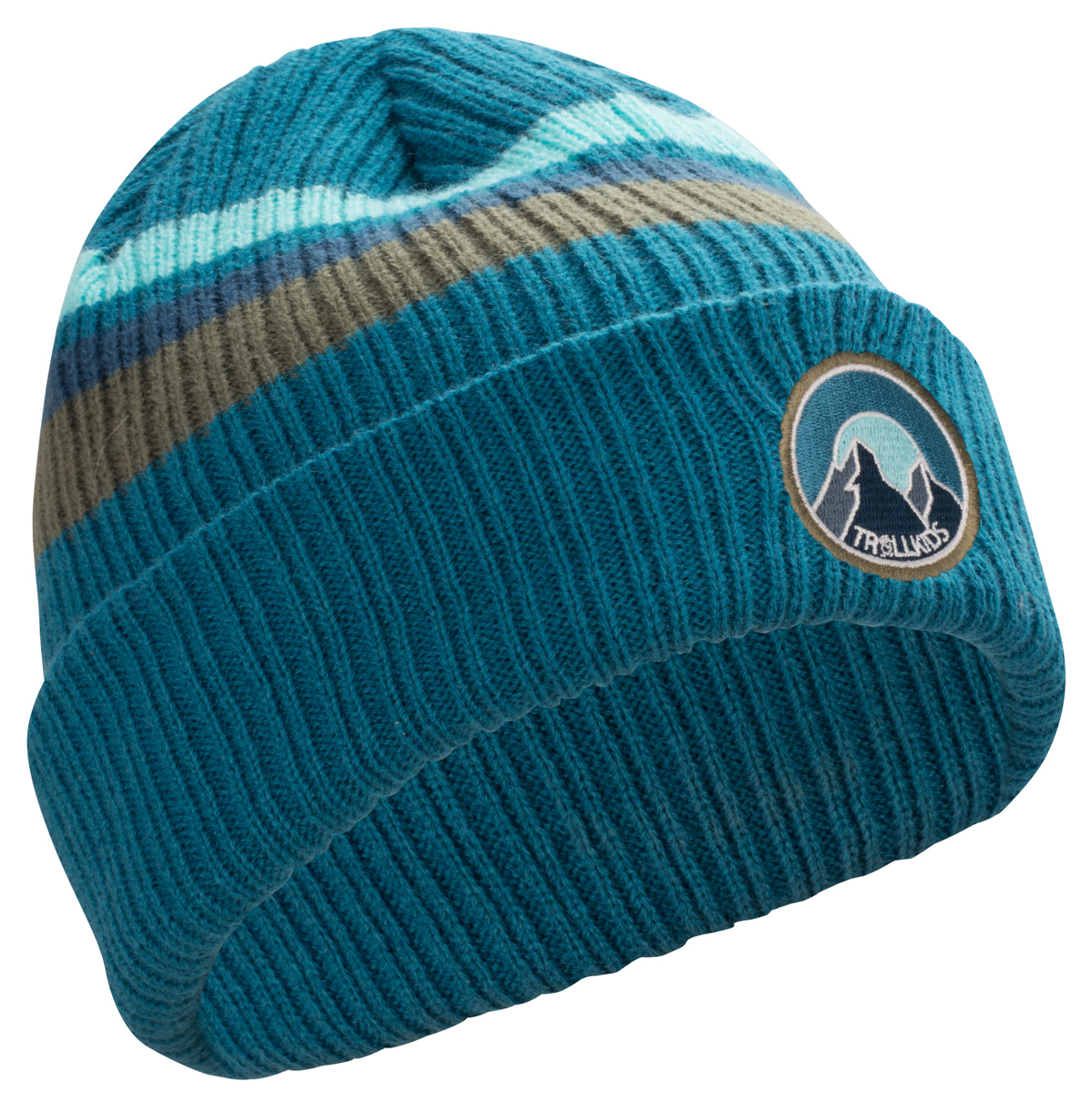 Trollkids Spitsbergen Wintermütze dark marine/pine green