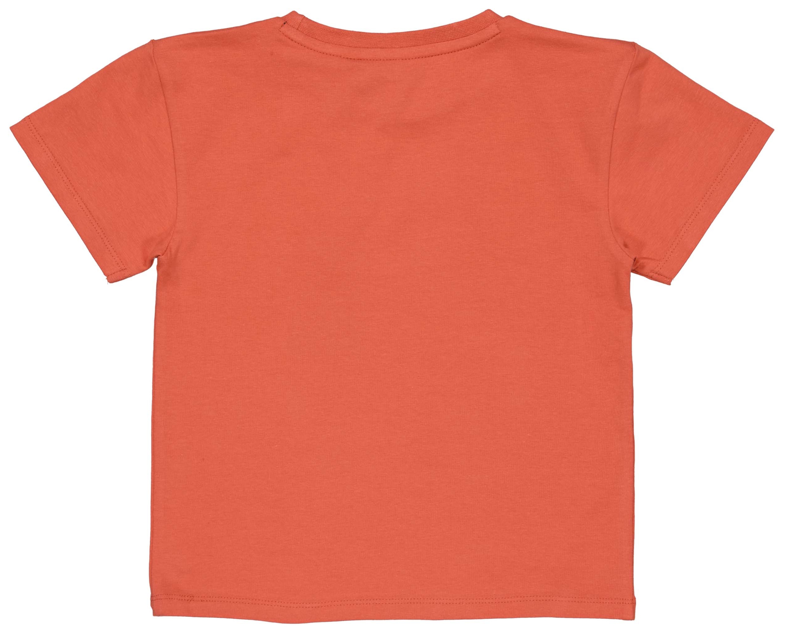 Levv Boy Kurzarmshirt Oversize orange red