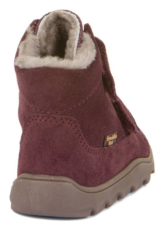 Froddo Barfuß Winterboots Zeru Tex Furry Bordeaux