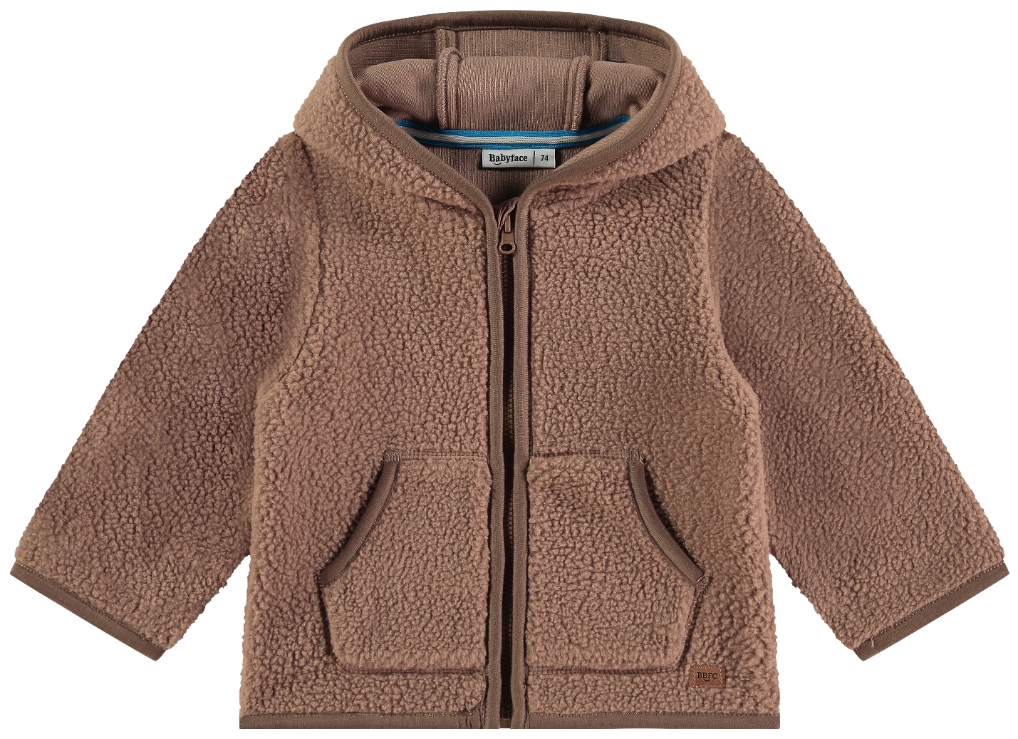 Babyface Kapuzenjacke Teddy caramel