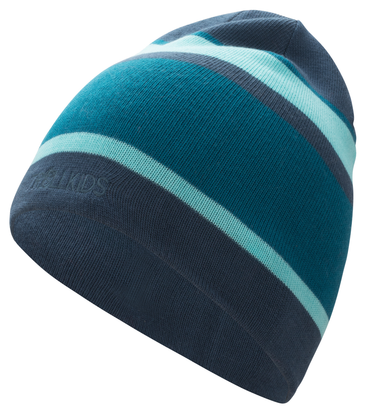 Trollkids Nordland Wintermütze mystic blue/arctic blue