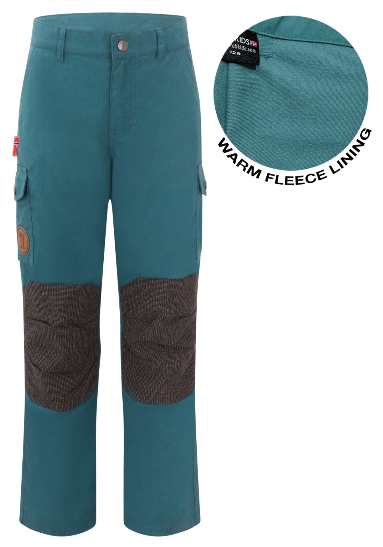 Trollkids Trollheimen Winter Hose teal