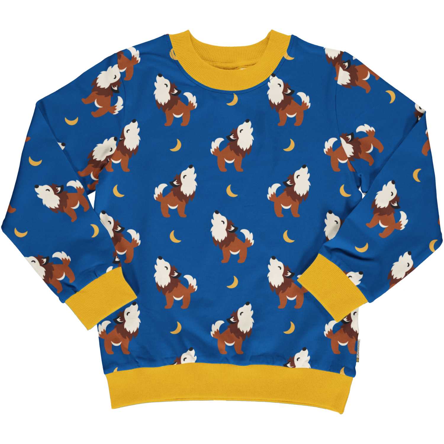 Maxomorra Sweater Lined WOLF 