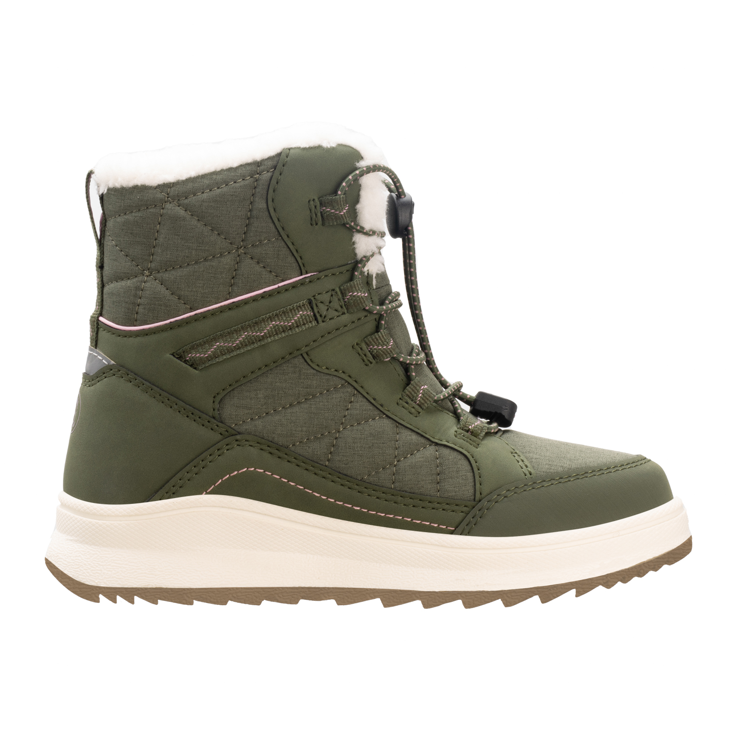 Trollkids Girls Arendal Winter Boots XT dusky olive/pink dawn