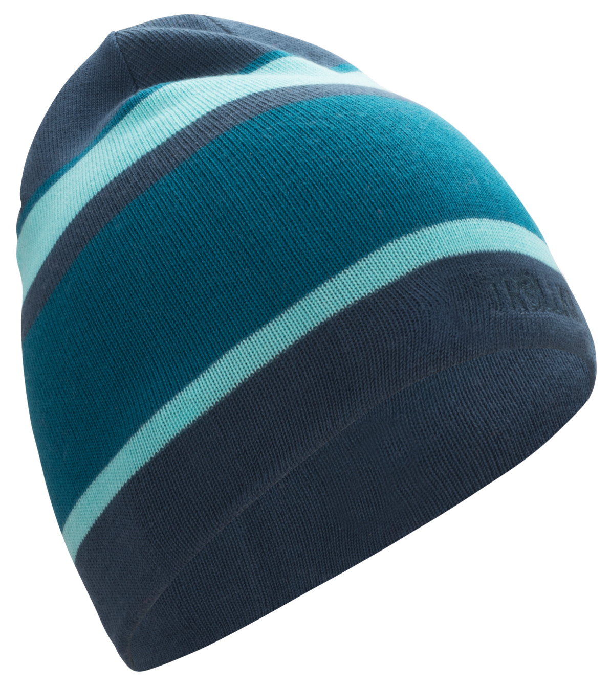 Trollkids Nordland Wintermütze mystic blue/arctic blue