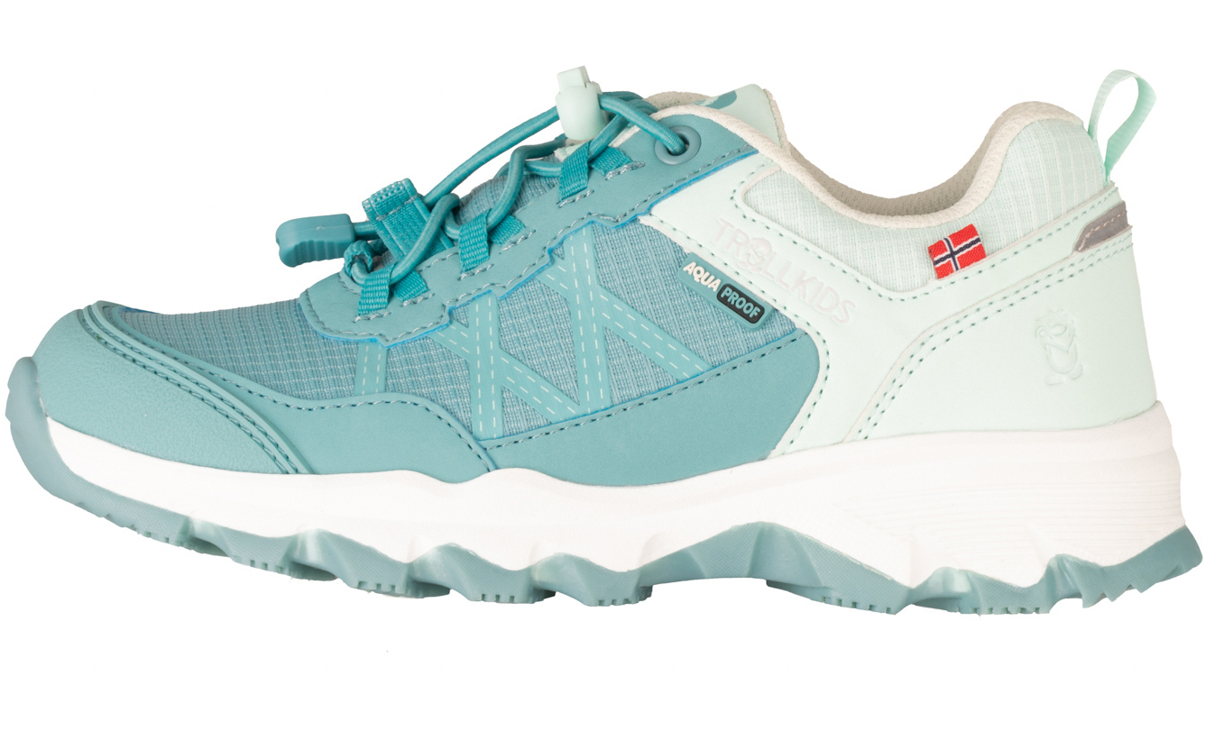 Trollkids Trolltunga Hiker Low XT Aqua Haze/Aqua Marble