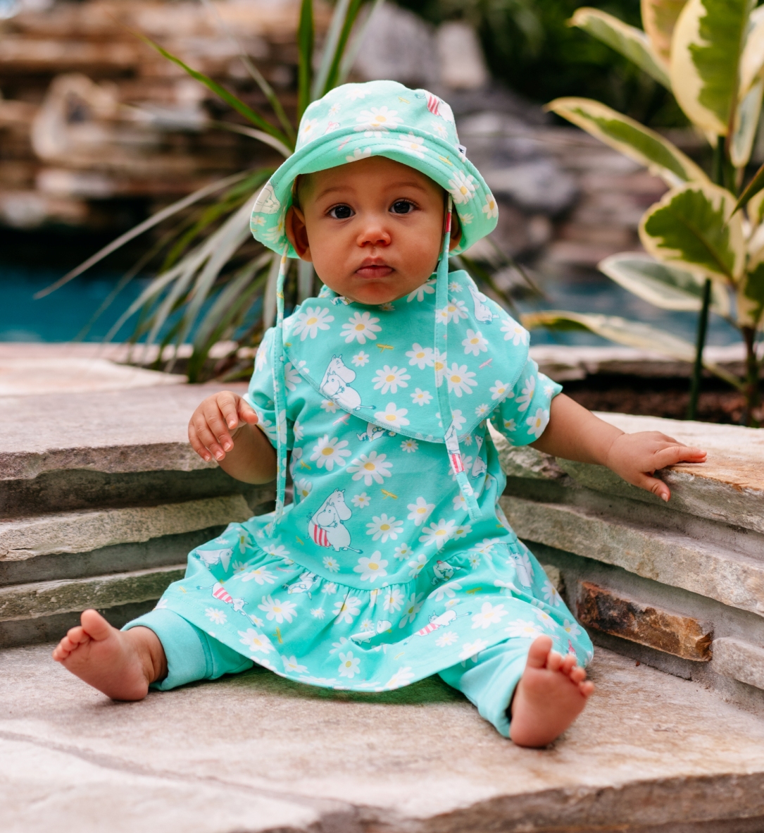 Martinex Baby Kleid Wildflower mint