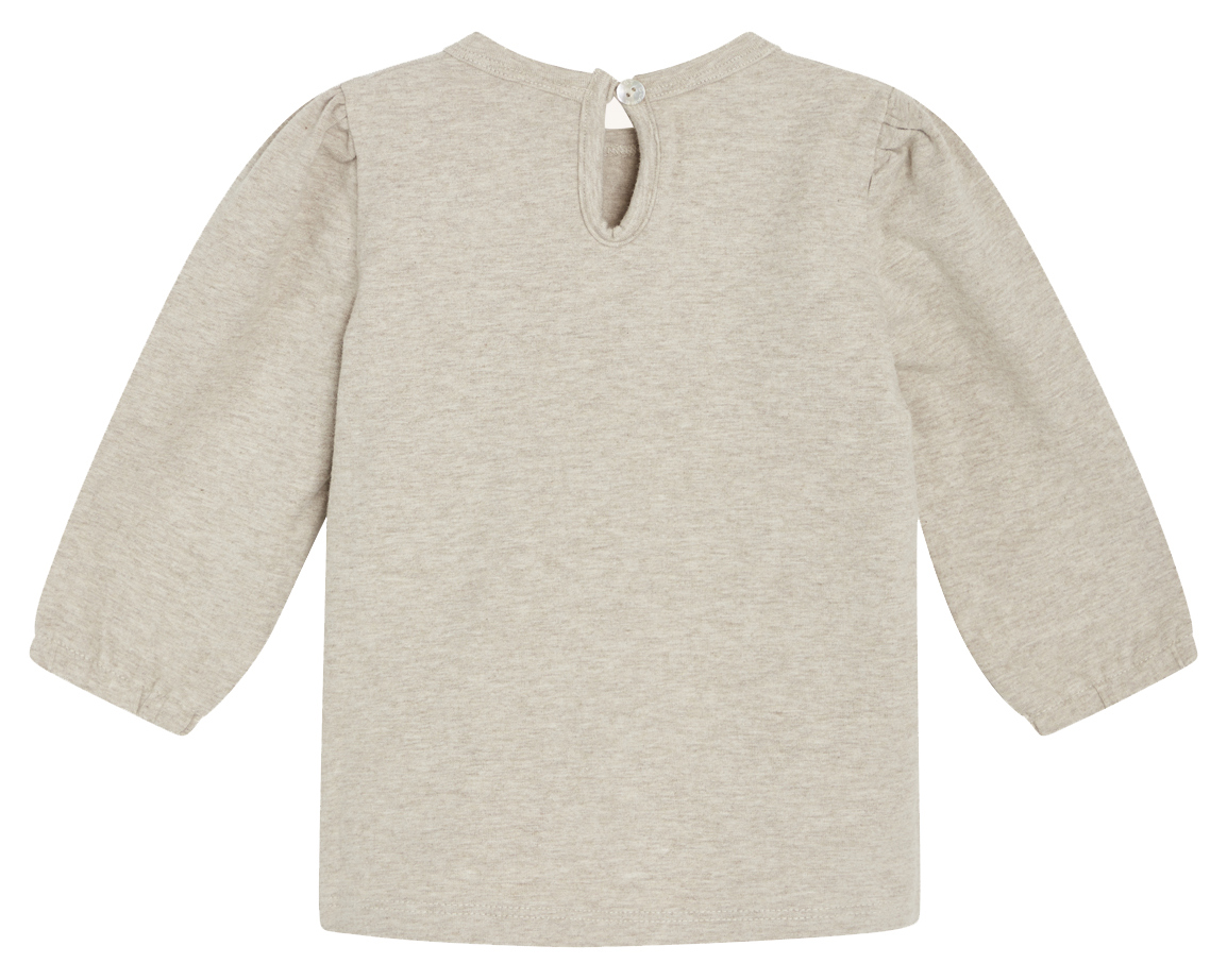 Hust & Claire Baby Langarmshirt Feen Beige Melange