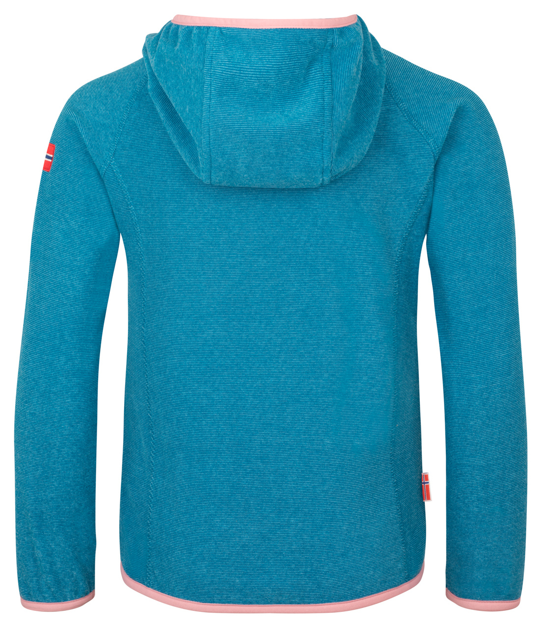 Trollkids Girl Sandefjord Fleecejacke harbour Blue/Peony Rose