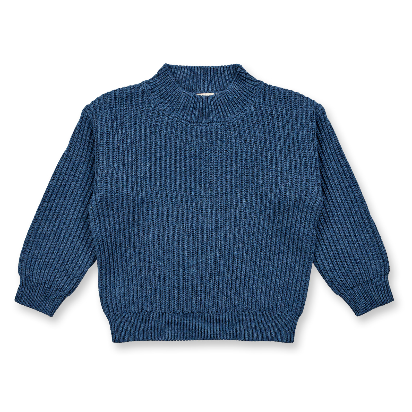 Sense Organic Strickpullover Uni blue