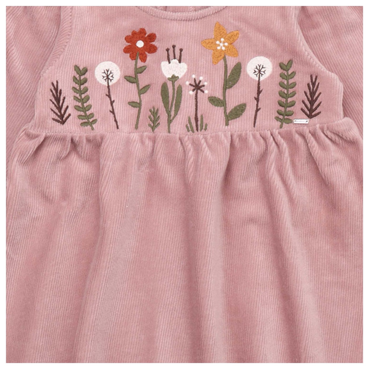 Walkiddy Kleid Cord Flower rosa