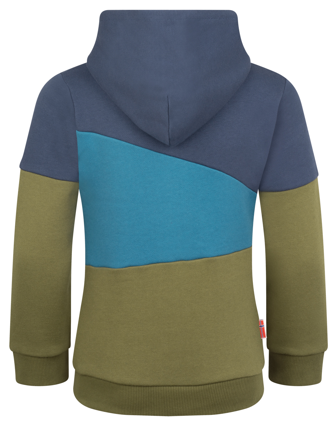 Trollkids Alesund Sweater mystic blue/dark marine/pine green