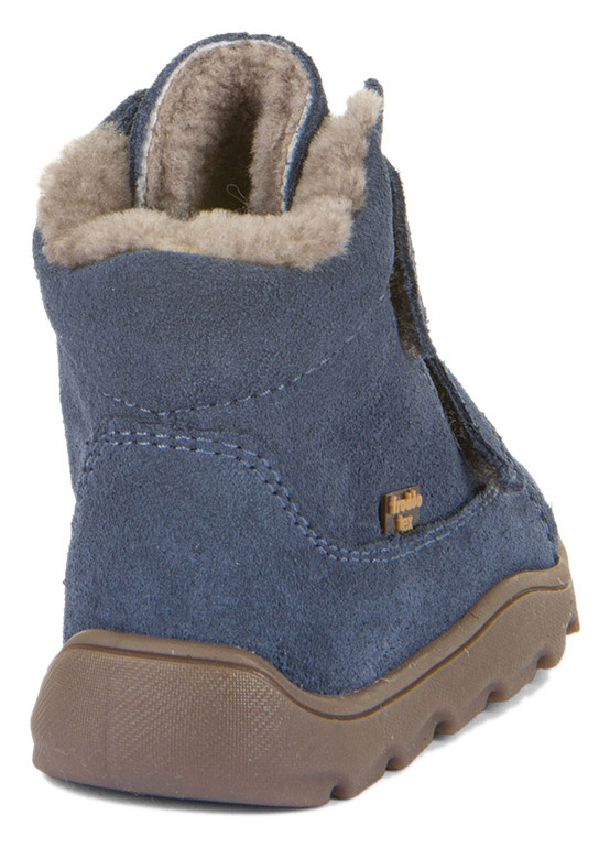 Froddo Barfuß Winterboots Zeru Tex Furry Denim