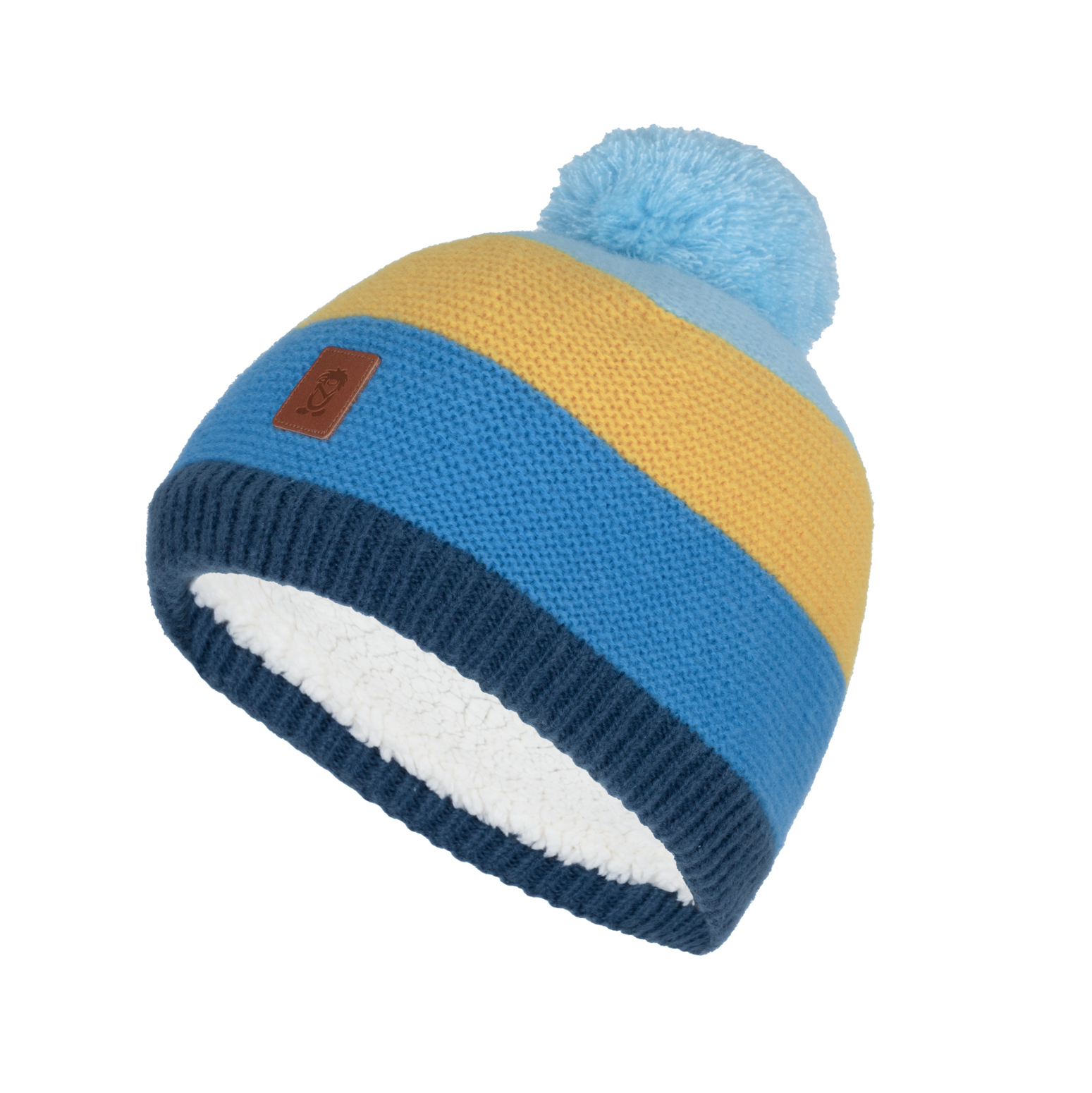 Trollkids Gryllefjord Bobble Cap mystic blue/mango