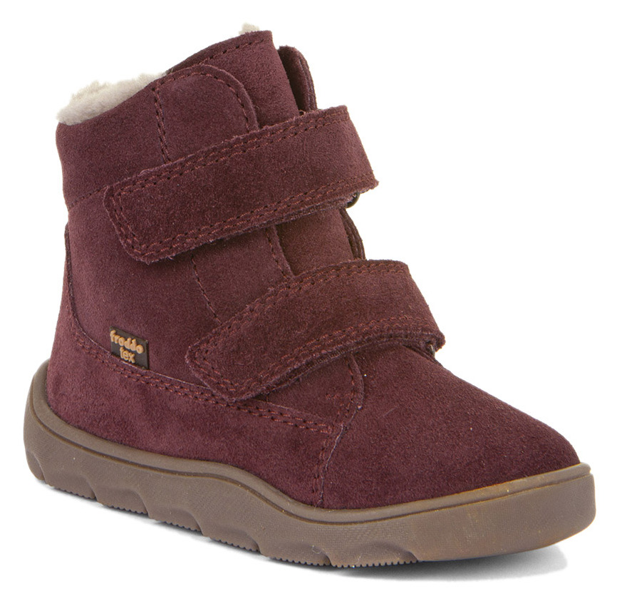 Froddo Barfuß Winterboots Zeru Tex Furry Bordeaux