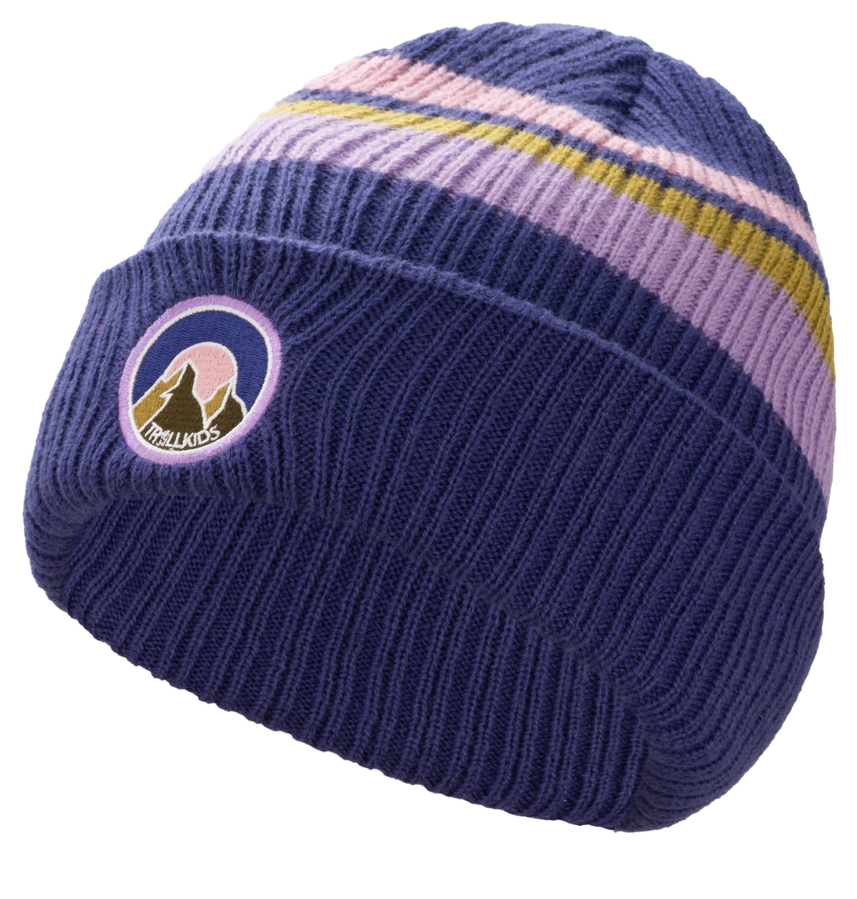 Trollkids Spitsbergen Wintermütze dark purple/violet