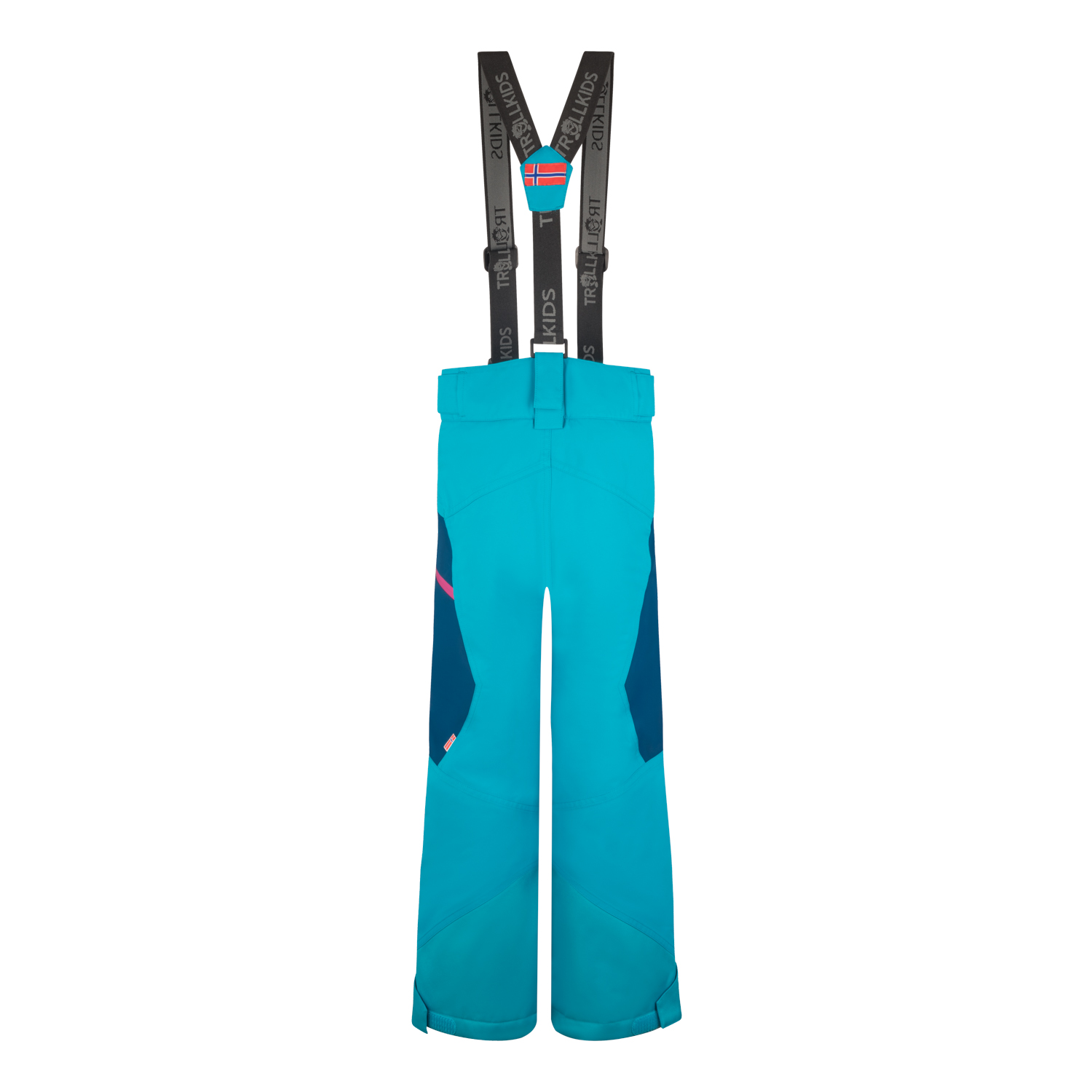 Trollkids Kongsberg Ski Hose dark turquoise/bright berry