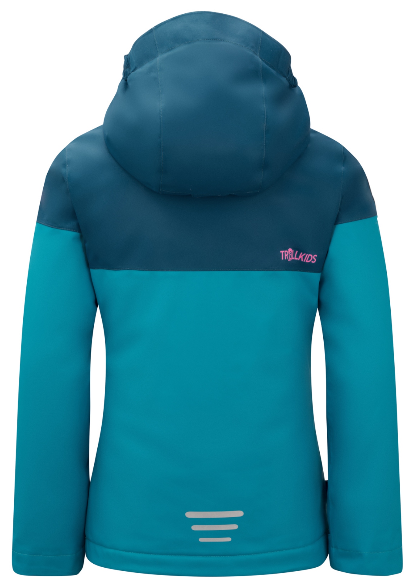 Trollkids Girls Winterjacke Hallingdal dark turquoise/madeira blue/light magenta