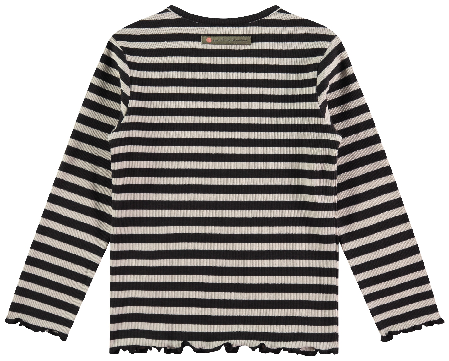 Babyface Girl Langarmshirt Stripes black