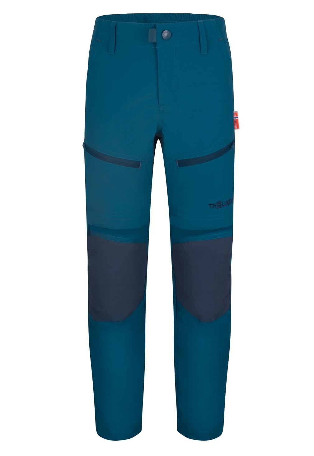 Trollkids Nordfjord Zip-off Pants Slim Fit Madeira Blue