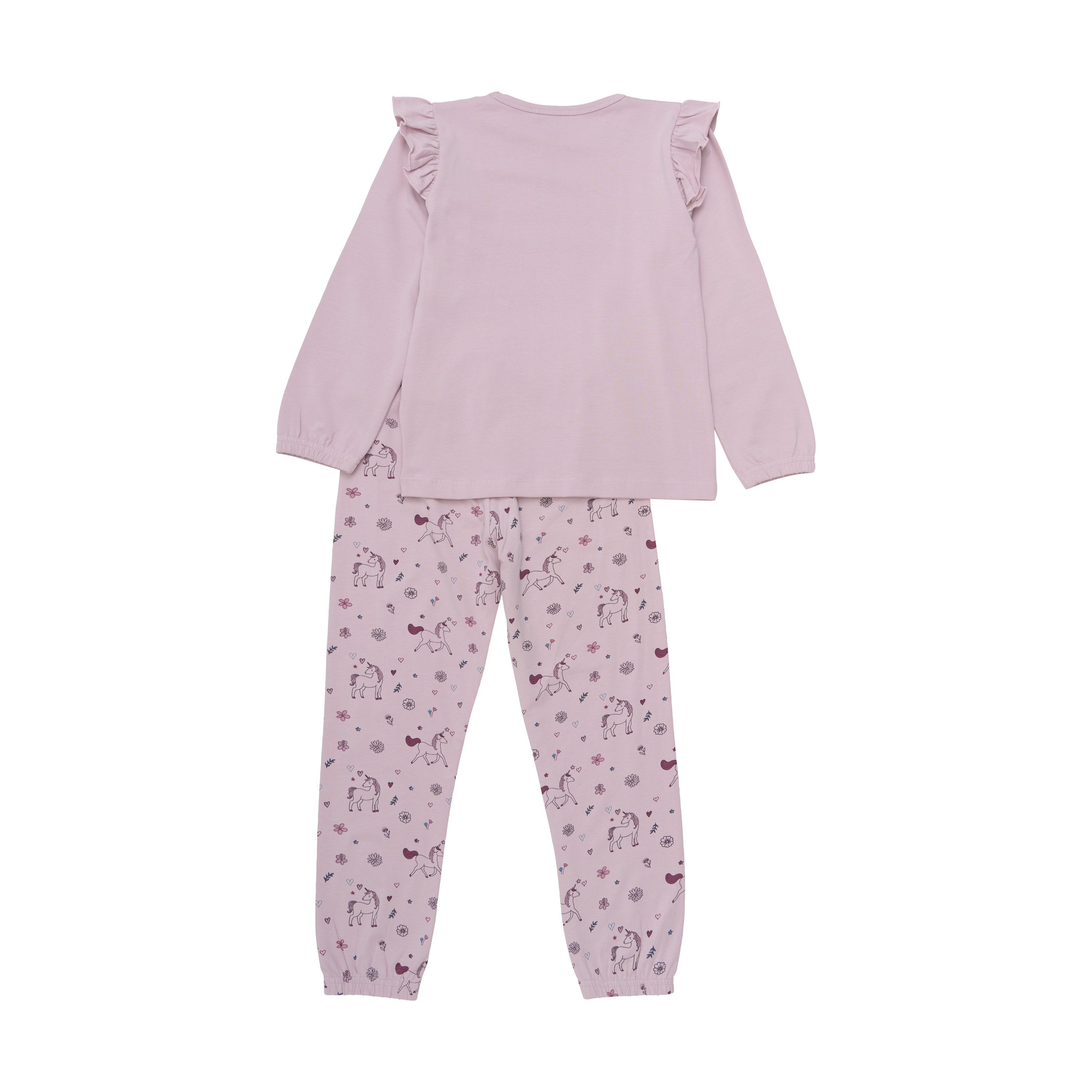 Minymo Pyjamas Zweiteiler AOP Dawn Pink