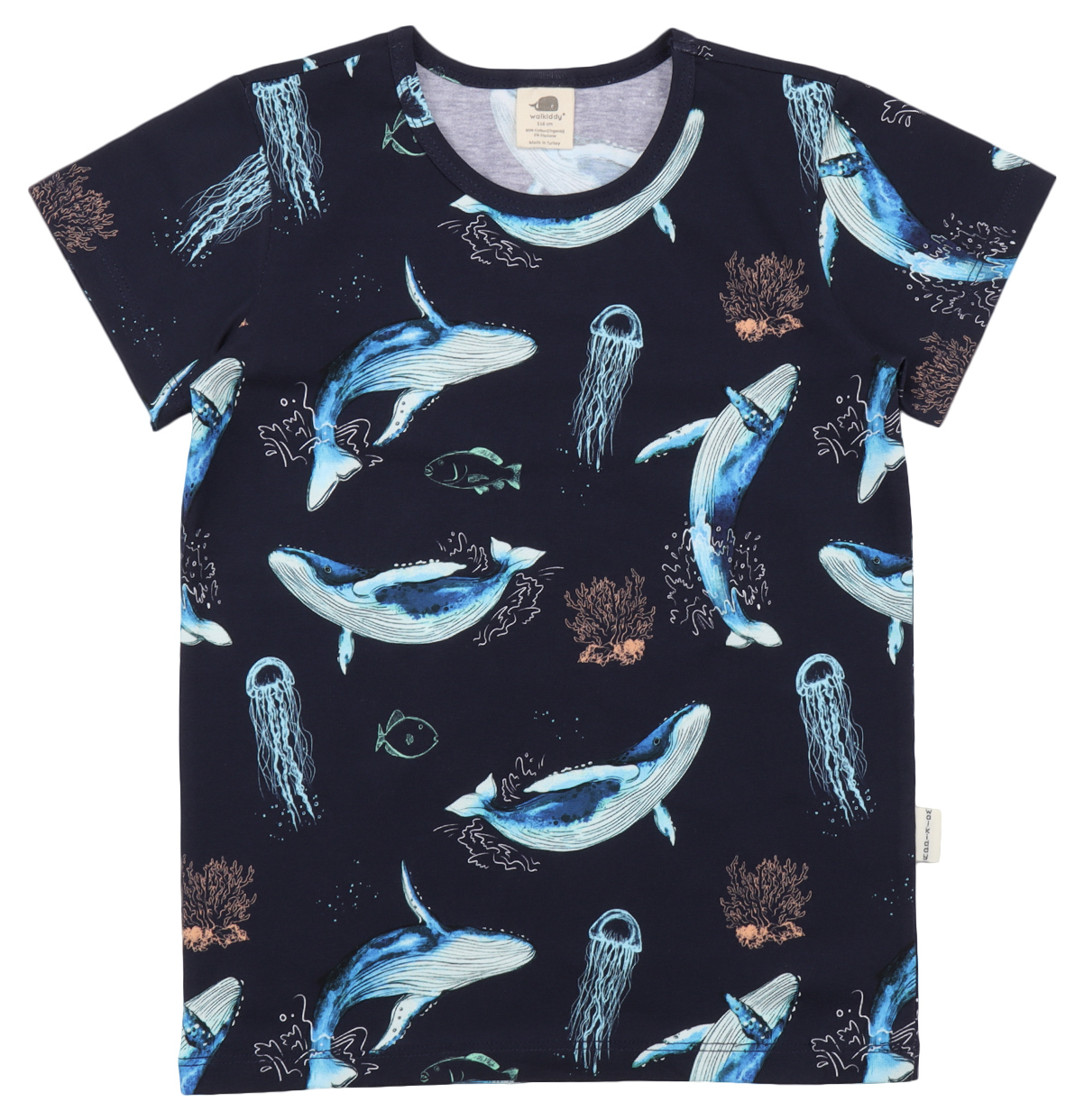 Walkiddy T-Shirt The Dancing Whales