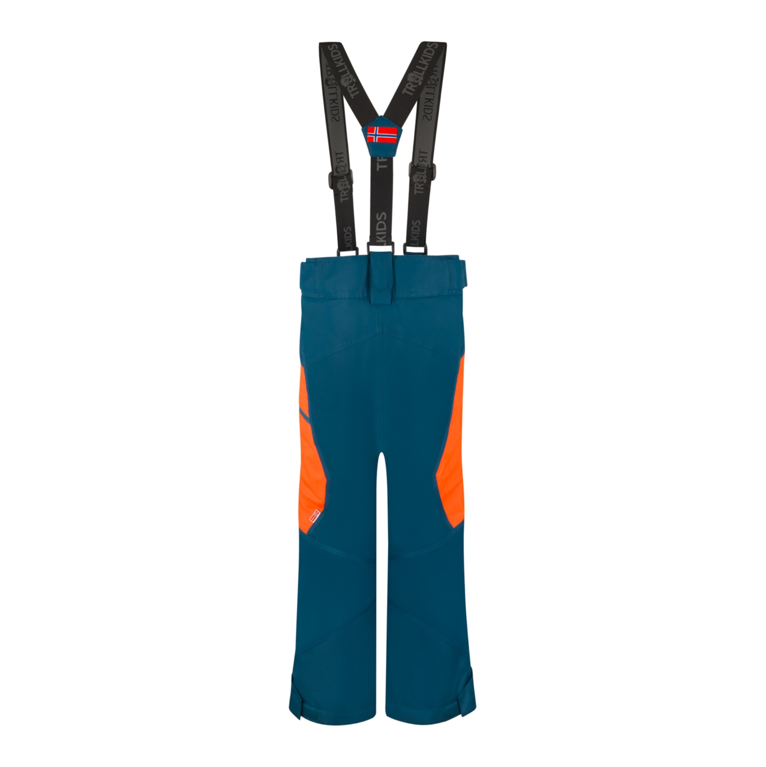 Trollkids Kongsberg Ski Hose madeira blue/deep orange