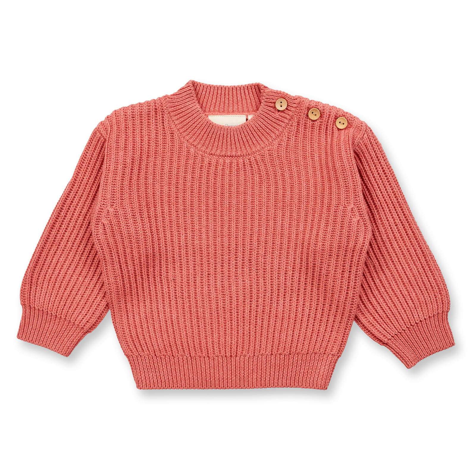 Sense Organic Baby Strickpulli Uni pink