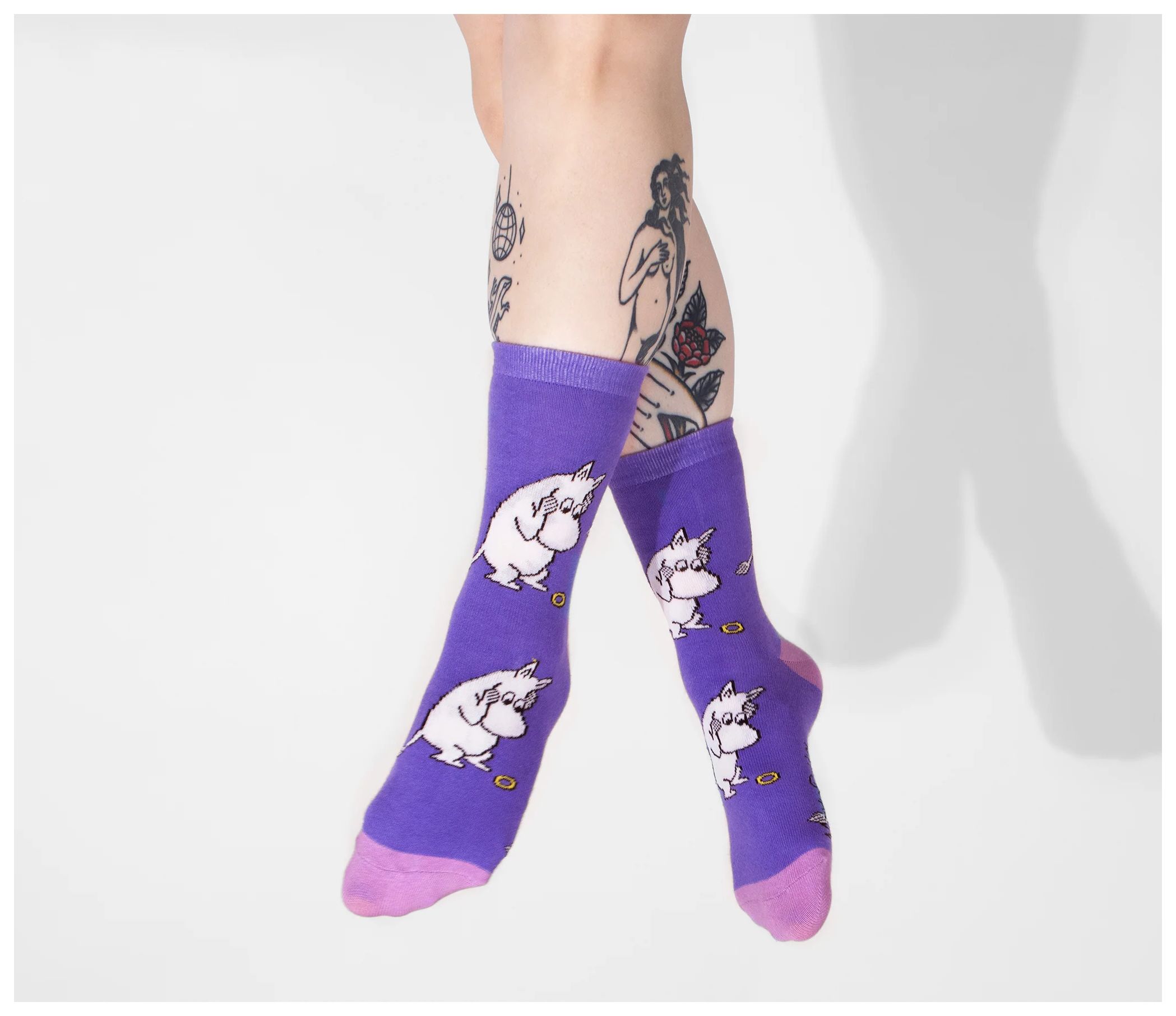 Nordic Buddies Socken Ladies Moomin lilac