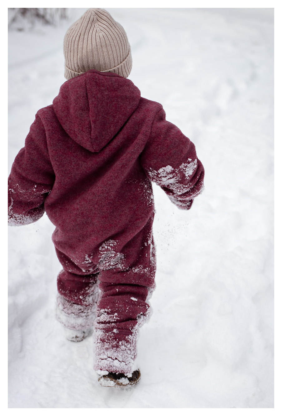 Little Baby Overall Wollfleece Merino rosé