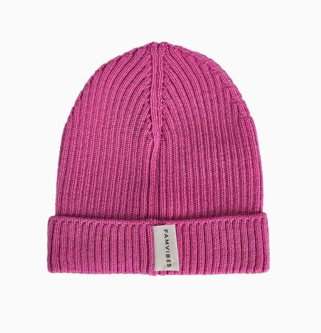 Famvibes Wintermütze Merino pink