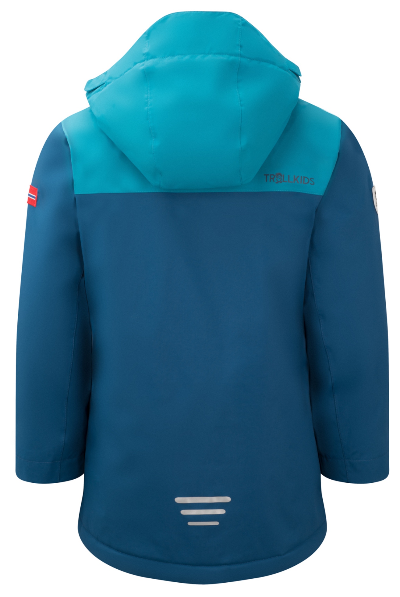 Trollkids Gudvangen Winterjacke madeira blue/dark marine/almond