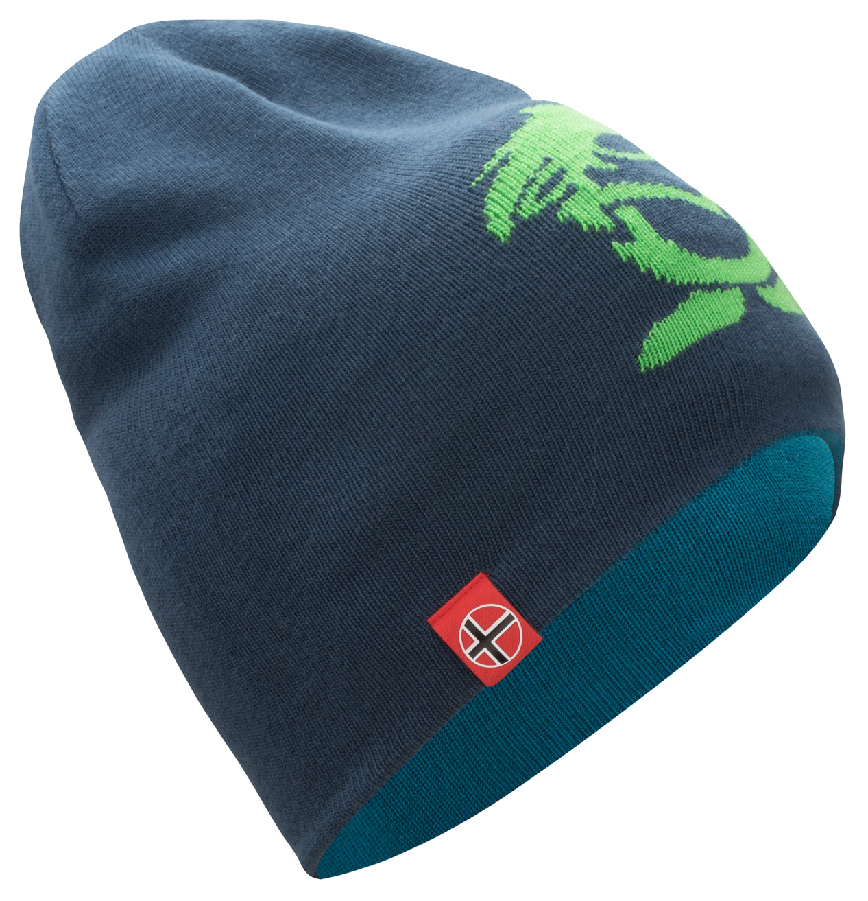 Trollkids Troll Beanie Long dark marine/mystic blue