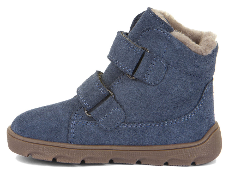 Froddo Barfuß Winterboots Zeru Tex Furry Denim