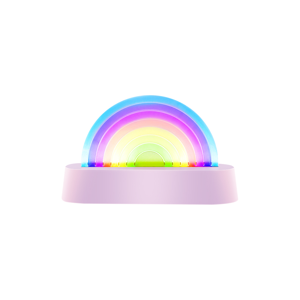 Lalarma Lampe Dancing Rainbow klangreaktiv purple