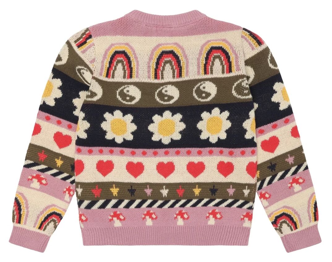 The New Girl Pullover Liza Jaquard multi