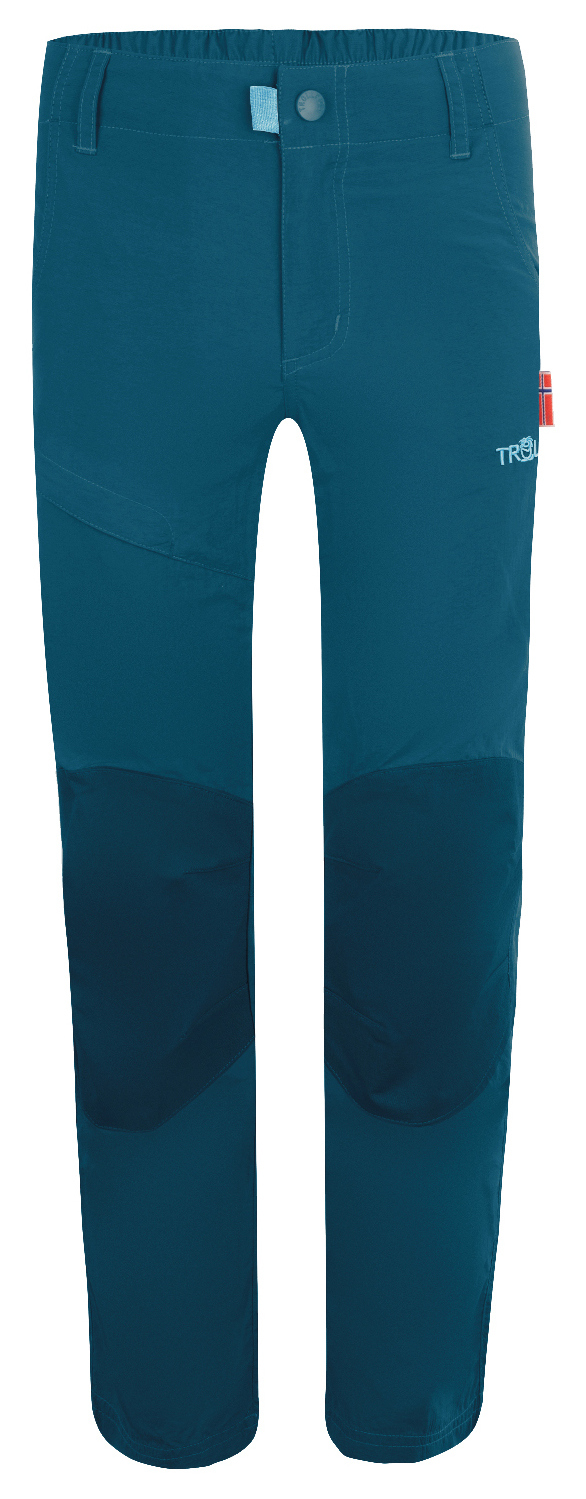 Trollkids Hammerfest Trekking Pants PRO Slim Fit Petrol