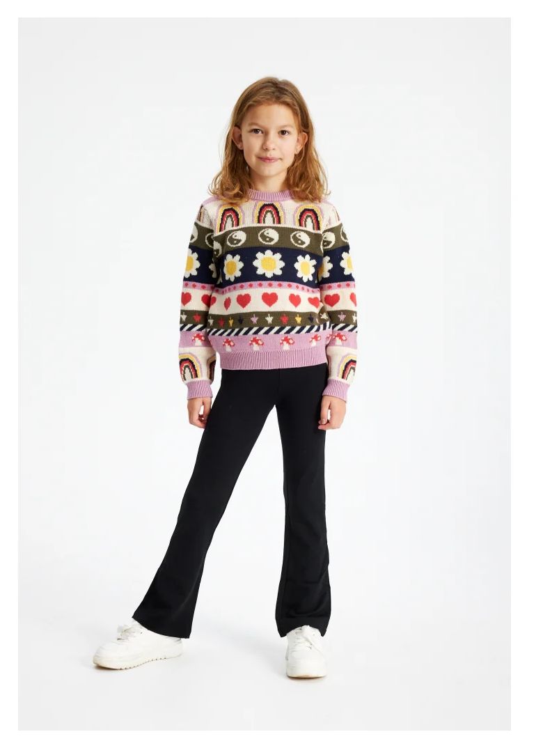 The New Girl Pullover Liza Jaquard multi