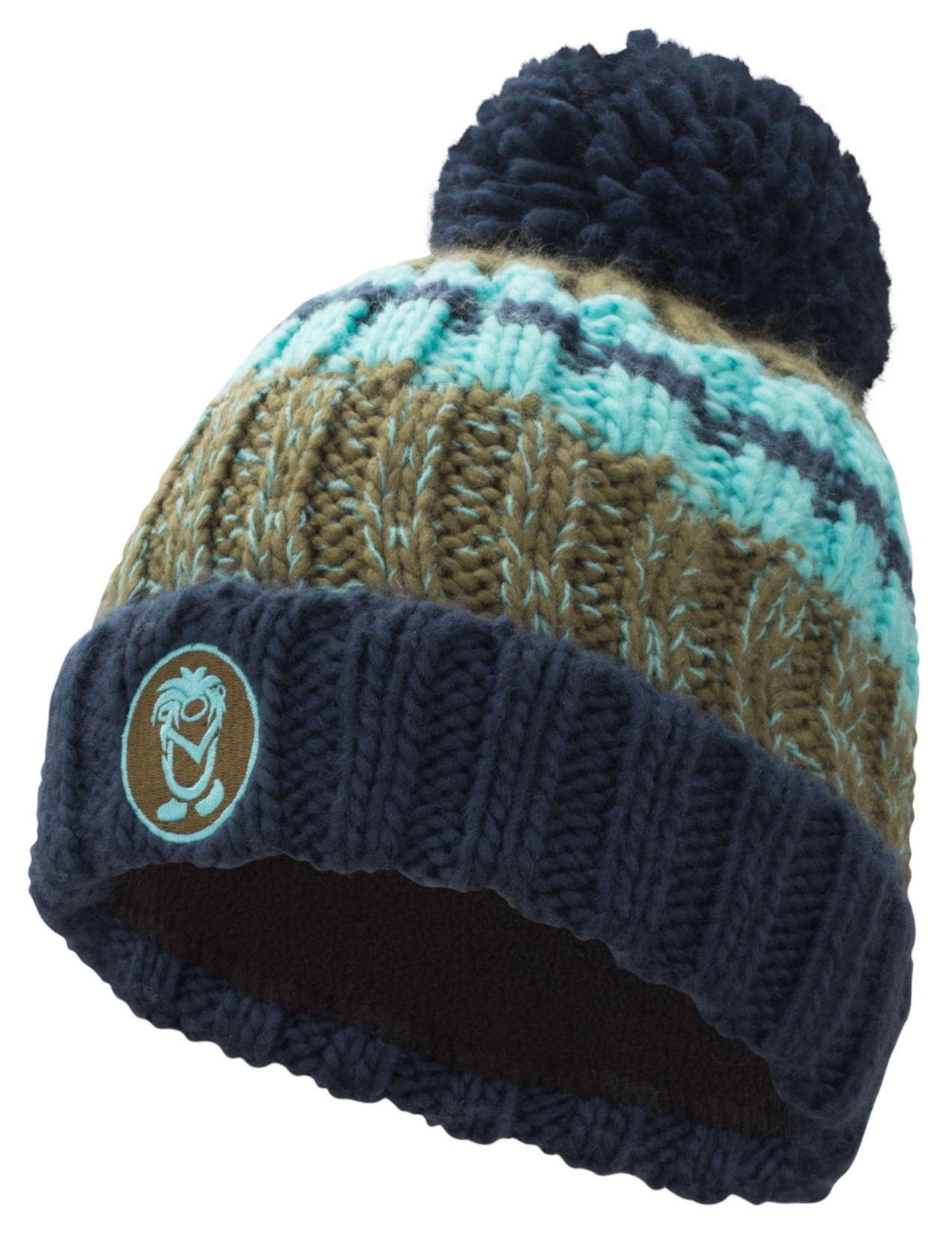 Trollkids Troll Bobble Cap mystic blue/pine green