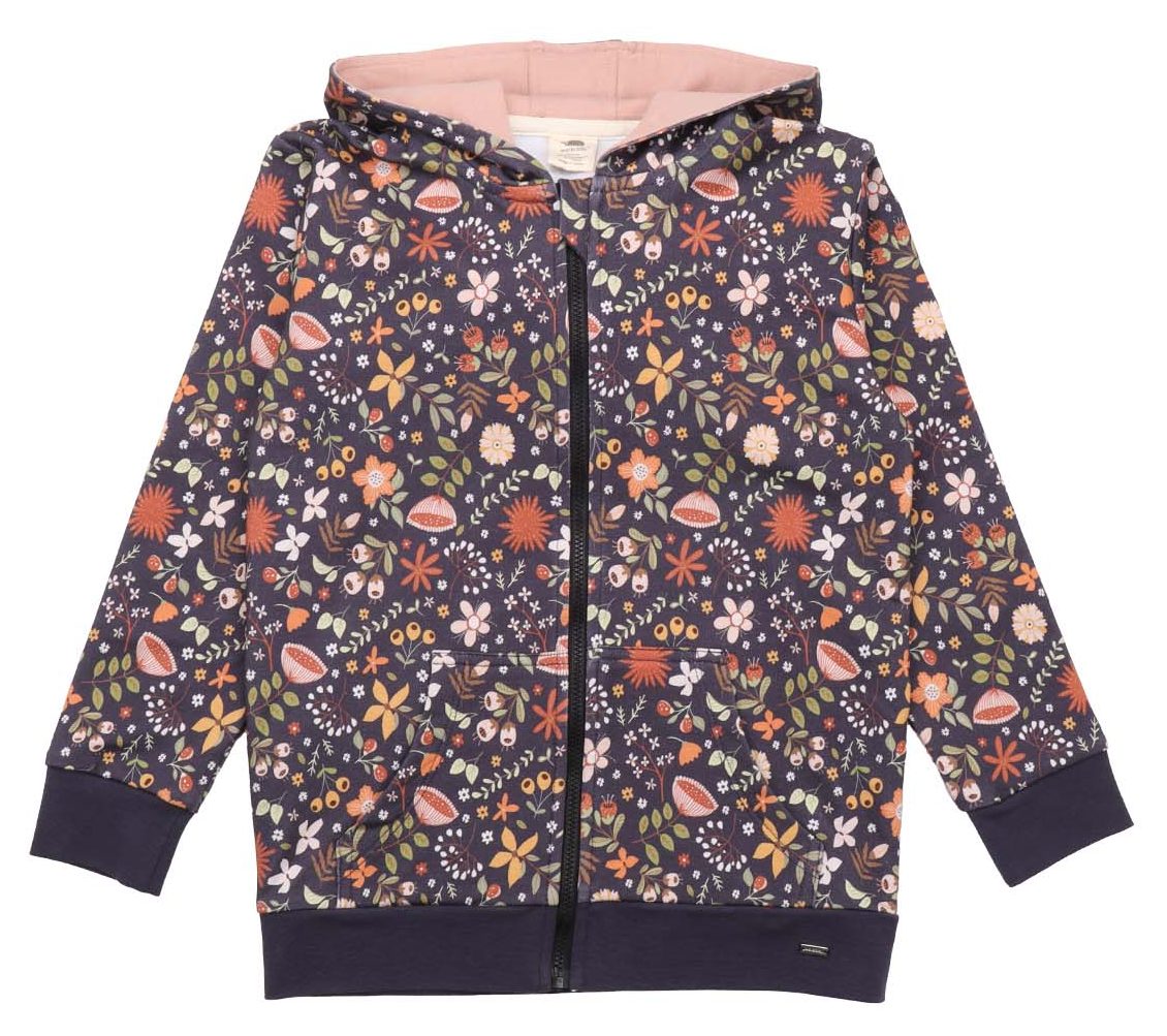 Walkiddy Sweatjacke Fancy Flowers