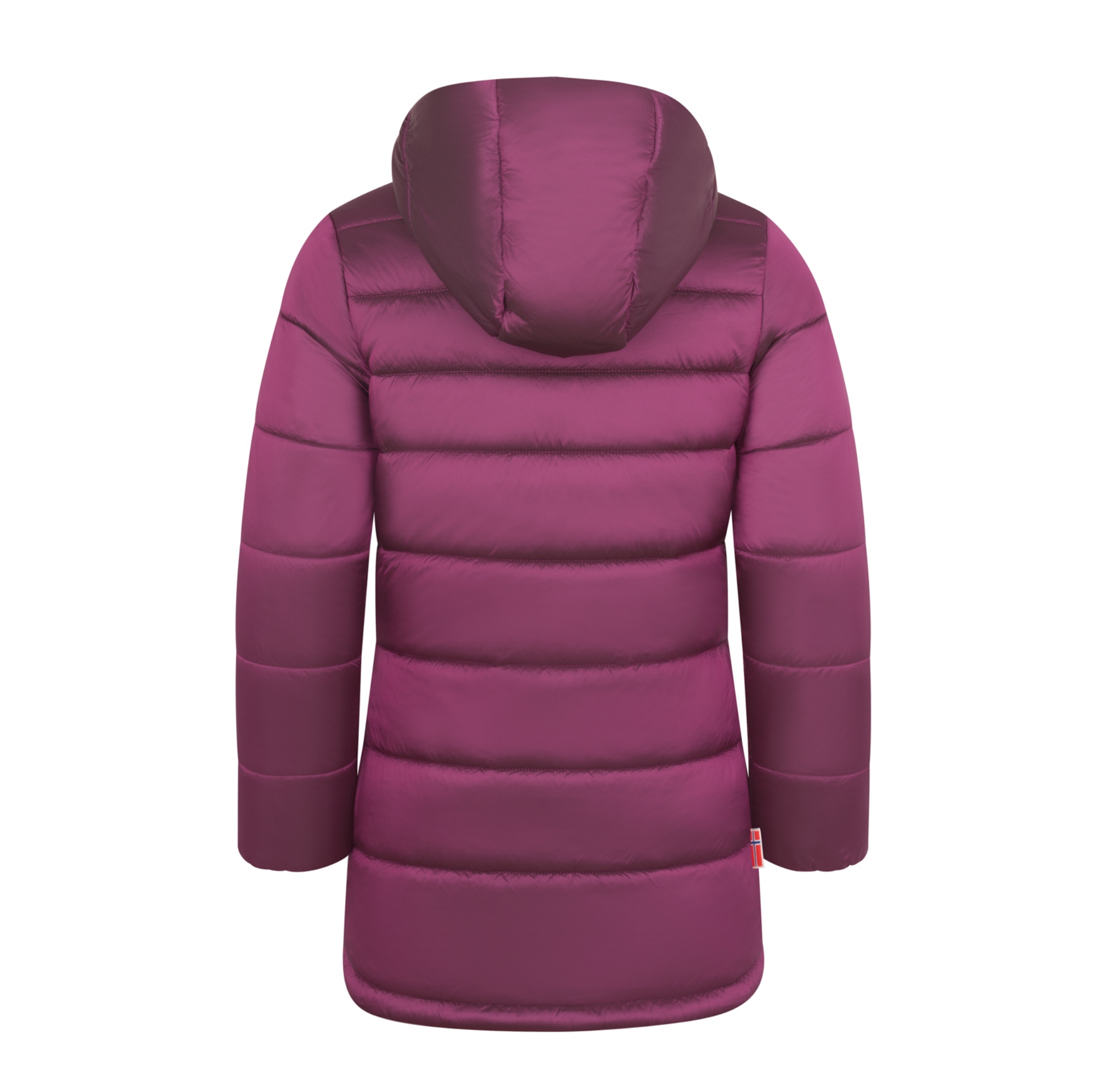 Trollkids Girls Trondheim Wintermantel bright berry/madeira blue/light magenta