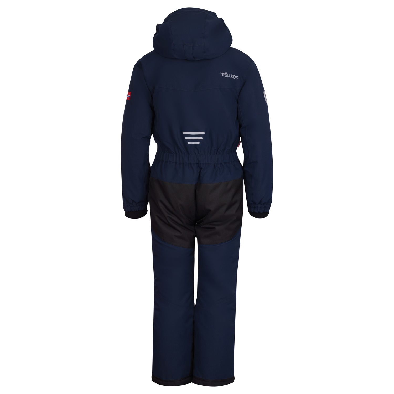 Trollkids Isfjord Schneeanzug navy/green