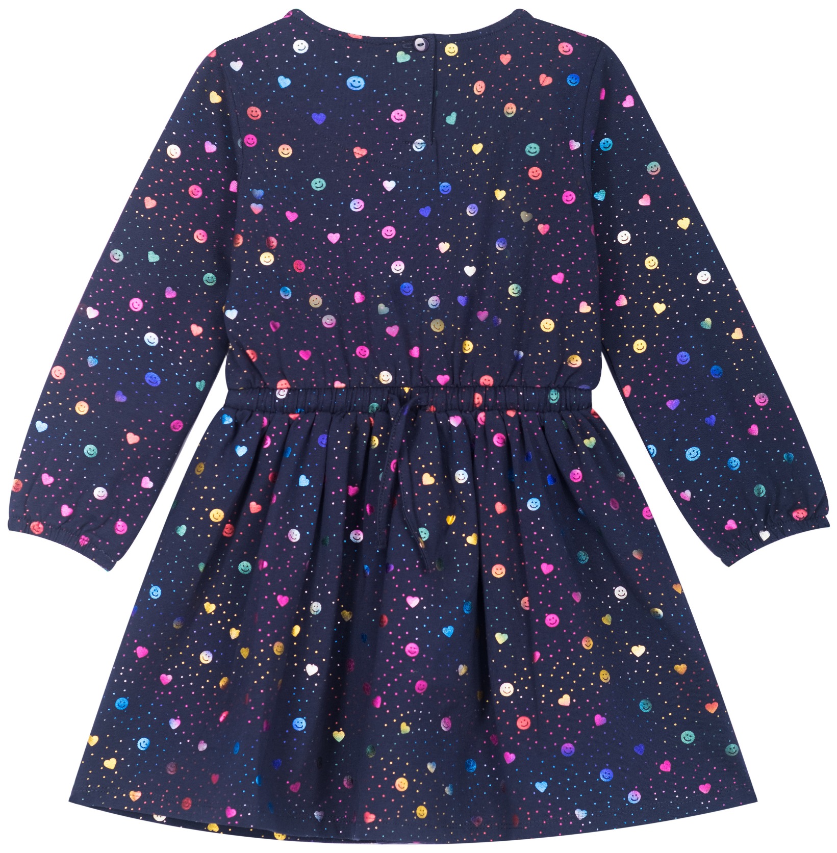 Someone Girl Kleid Smilies Navy